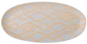 Vassoio decorativo in gres Newa - Bloomingville