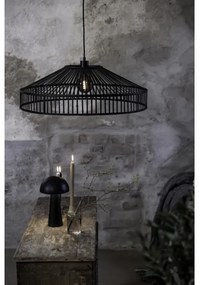 Markslöjd 108782 - Lampadario a sospensione con filo TAPA 1xE27/40W/230V nero/bambù
