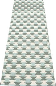 Passatoia da interno/esterno verde/turchese 70x250 cm Dana Army – Pappelina