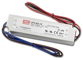 Alimentatore Meanwell 60W 12V IP67