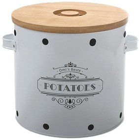 Contenitore per alimenti in metallo per le patate – Dakls