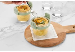 Set di stampi da forno in vetro 4 pz ø 9,5 cm – Lékué