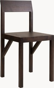 Sedia da pranzo in legno di frassino Bracket