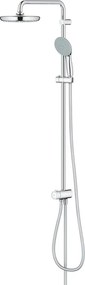 Colonna Doccia Con Deviatore Vitalio Start Clova 210 Cromo