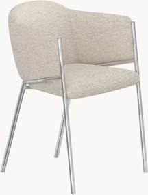 Set di 2 sedie imbottite Evelina
