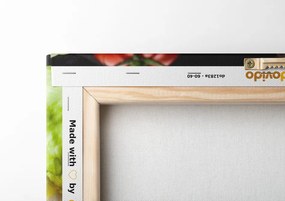 Quadro su tela – Hamburger con patatine