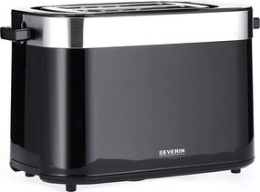 Severin AT 9264 - Tostapane a due fessure 800W/230V acciaio inox/nero