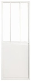 Anta per porta scorrevole ARTENS Atelier in alluminio bianco L 86 x H 215 cm