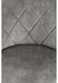 Sgabello 106x47 cm grigio/nero