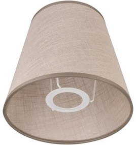 Paralume di ricambio LORENZO E27 diametro 16 cm beige