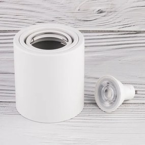 Faretto LED TUBA 1xGU10/5W/230V 4000K bianco