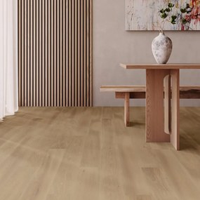 Parquet multistrato scala M in rovere grigio spazzolato select sp. 14/4 mm 2.263 m²