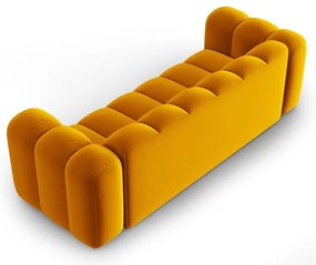 Divano giallo 228 cm Lupine - Micadoni Home