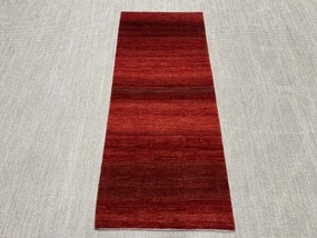 Loribaft Tappeto persiano 90 x 230 Rosso (Iran) Annodato A Mano