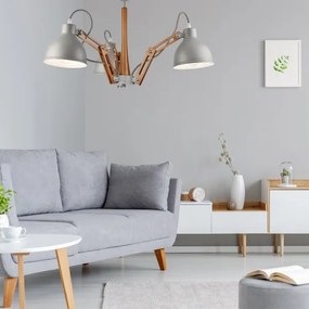 Plafoniera MARCELLO 3xE27/60W/230V da soffitto