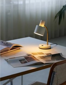 Halo Design 746910 - Lampada da tavolo VOGUE 1xE27/40W/230V crema/ottone
