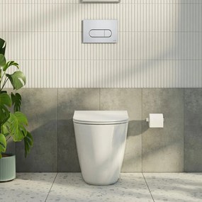 Wc a Terra Senza Brida Vitra "Sento" Bianco Opaco