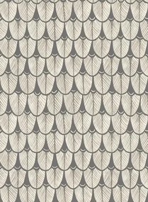 Cole & Son Carta da parati Narina - Cream/ Black