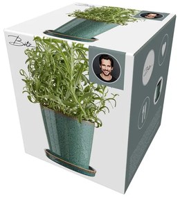 Coprivaso in gres ø 10 cm Gastro Green/Black – Bitz