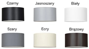 Piantana Contemporaneo Sigfrido Acciaio Nero Grigio 1 Luce E27 Ip20
