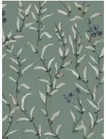 Coordonne Carta da parati Wild Blackthorn - Lagoon