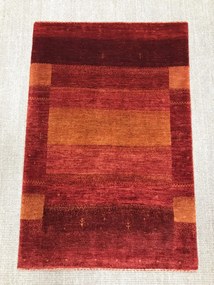 Loribaft Tappeto 80 x 120 Giallo (Iran) Annodato A Mano