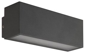 Redo 90096 - Lampada da esterno PLANIT LED/10W/230V 3000K IP54 antracite