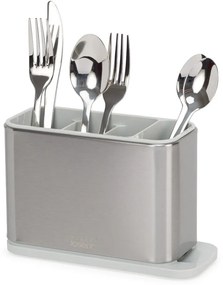 Scolaposate in metallo argentato Surface - Joseph Joseph