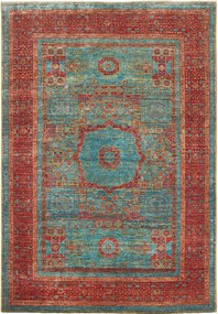 Mamluk Tappeto orientale 180x130 Rosso (Pakistan) Annodato A Mano