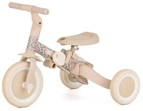 PETITE&MARS - Triciclo per bambini 5 in 1 TURBO LIMITED Prato Rosa