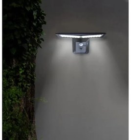 Immax 08482L-Applique a LED solare con sensore LED/2,6W/5,5V IP65 nero