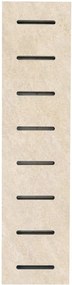 Bordo per piscina in gres porcellanato ECODADO+ Griglia Gres beige 14,5x60x2 L 50 x H 14.5 cm, Sp 20 mm