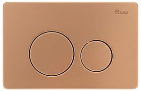 Pulsante per supporto set da incasso WC Rea I K011A-Q Copper Brush