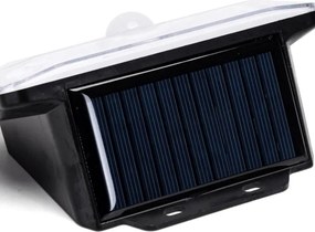 Aigostar - Lampada solare LED con sensore, LED/3,7 V, 6500 K, 500 mAh, IP65, nera