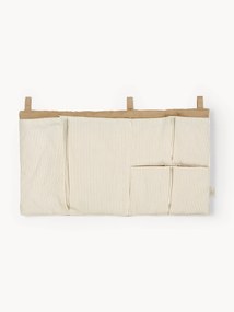 Borsa da letto in cotone organico Camel