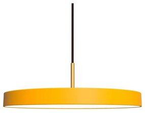 Apparecchio a sospensione LED giallo con paralume in metallo ø 43 cm Asteria Medium - UMAGE