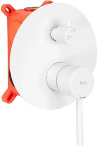 Rubinetto da vasca Rea Lungo White Matt + Box