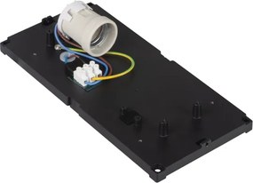 Kanlux 45816 - Applique da esterno LERTO 1xE27/15W/230V IP54 nera