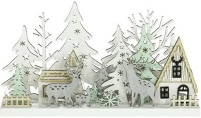 Retlux - Decorazione natalizia LED LED/3xAAA/bianco caldo foresta