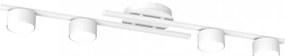 Lampada da soffitto in acciaio FRAGMENT 4 da interno 4xGX53 Colore del corpo Bianco