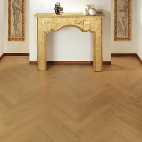 Parquet massello S ARTENS in rovere naturale spazzolato select sp. 14/14 mm 1.512 m²