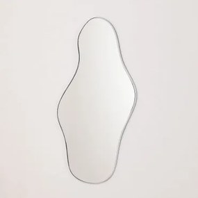 Specchio da parete in metallo Astrid Bianco & C - Sklum