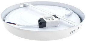 Plafoniera LED LED/24W/230V 4200K diametro 28,5 cm bianco