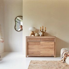 Tikamoon - Credenza in legno di rovere 120 Luce