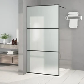 Parete Doccia Walk İn 100x195 Cm Vetro Smerigliato Esg /