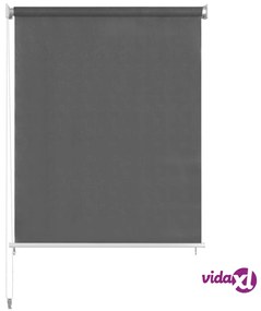 vidaXL Tenda a Rullo per Esterni 120x140 cm Antracite