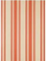 Farrow & Ball Carta da parati Tented Stripe - String/ Red