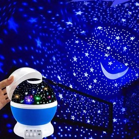 Proiettore di Luci e Stelle Atmosfera Galassie Luce Cameretta Blu...