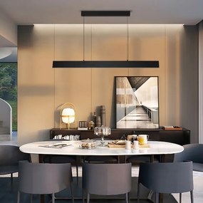 Brilagi - Lampadario a sospensione con filo LED dimmerabile SLIMLINE LED/40W/230V 3000-6000K nero + +TC