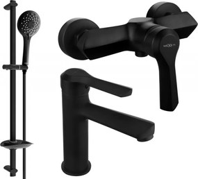 Mexen Sabre DB74 set doccia, nero - 72104DB74-70